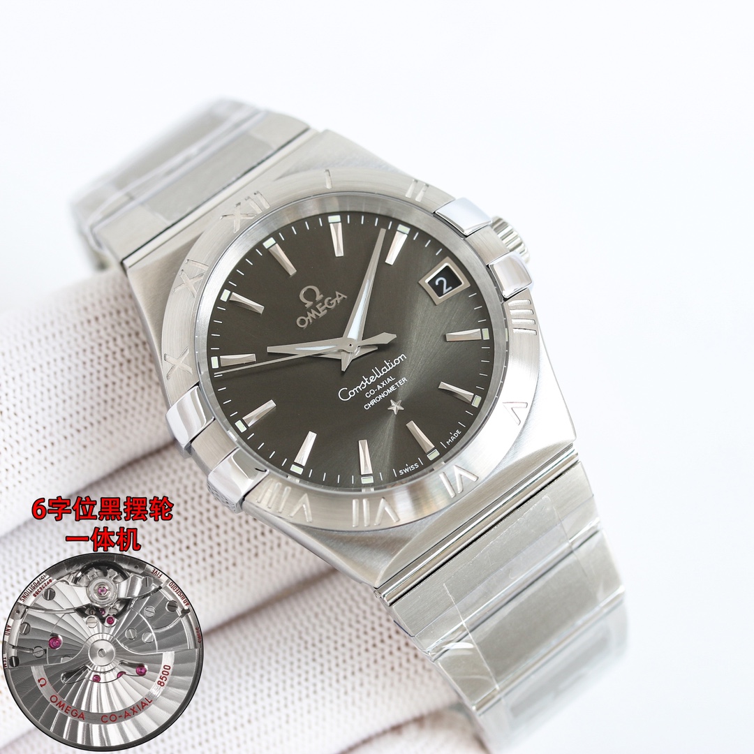 Omega Constellation 38mm Gold / Silver - watch1000 - Image 3