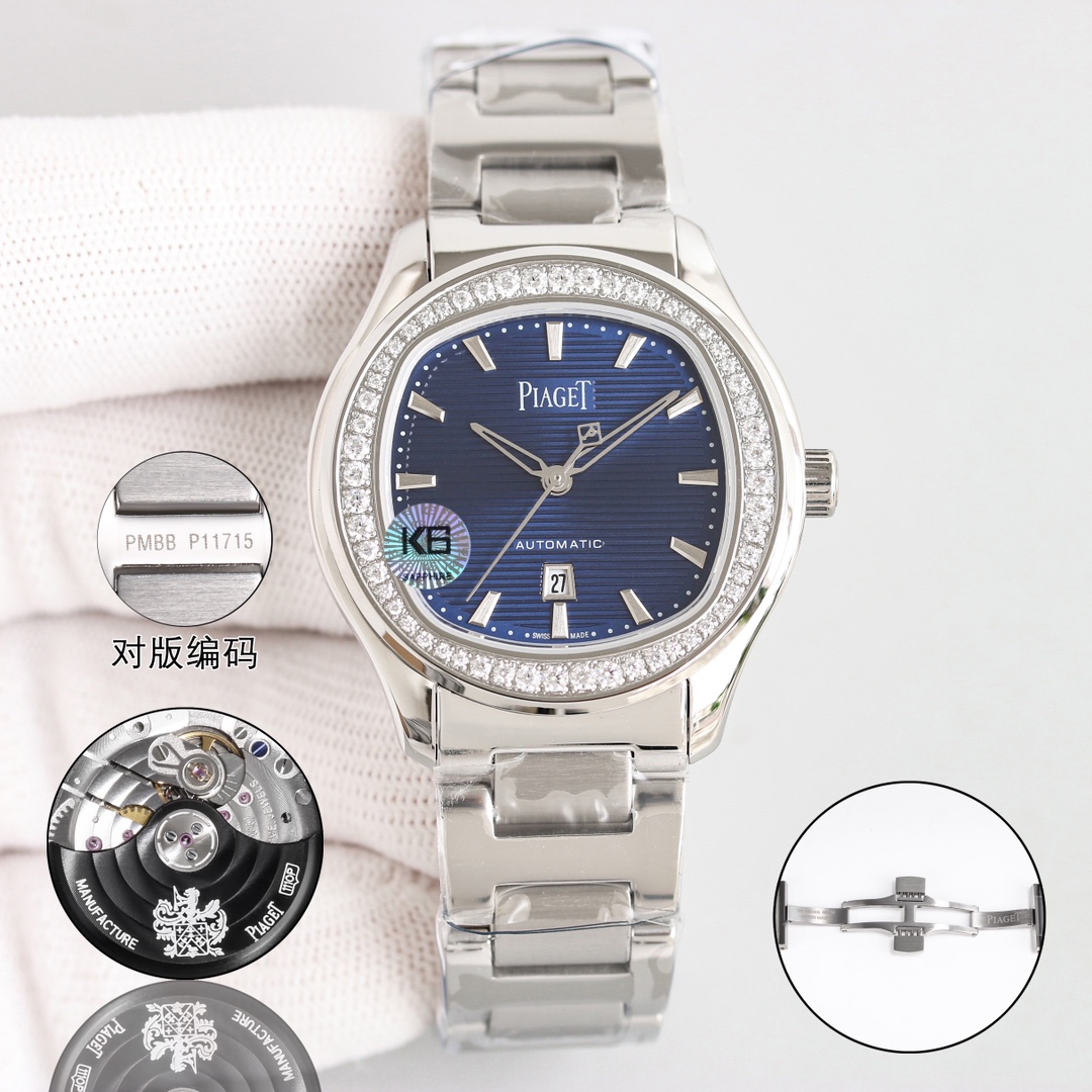 Patek Philippe Nautilus White / Rose Gold - watch1019 - Image 3