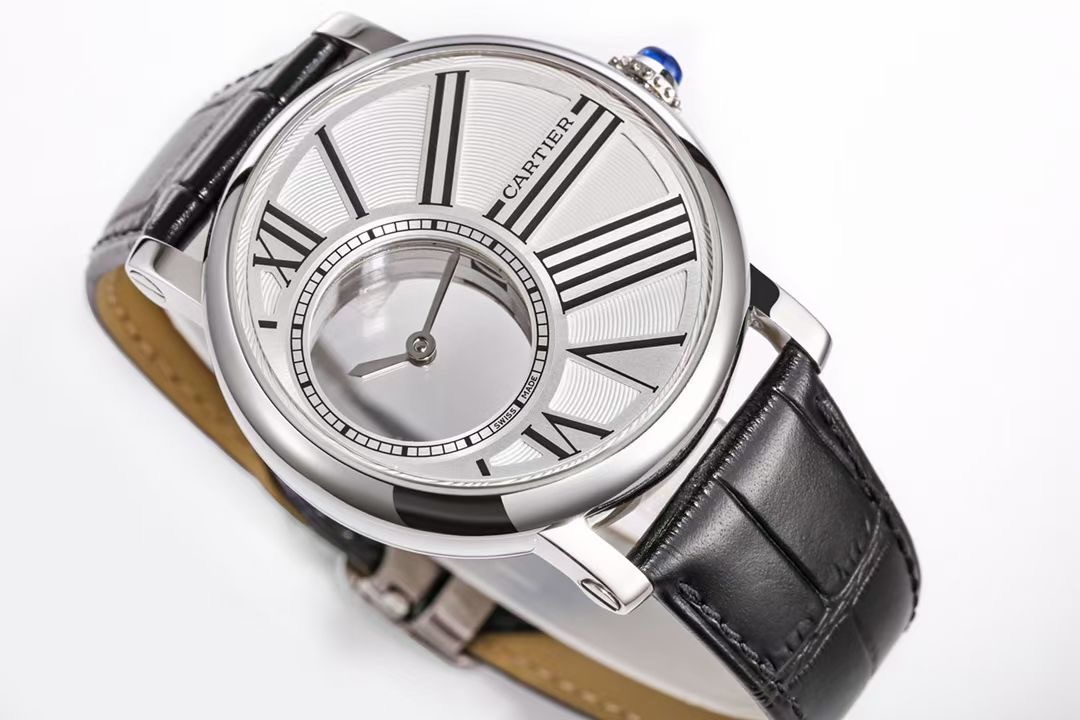 Cartier Watch 42.5mm White / Gold - watch1036 - Image 3