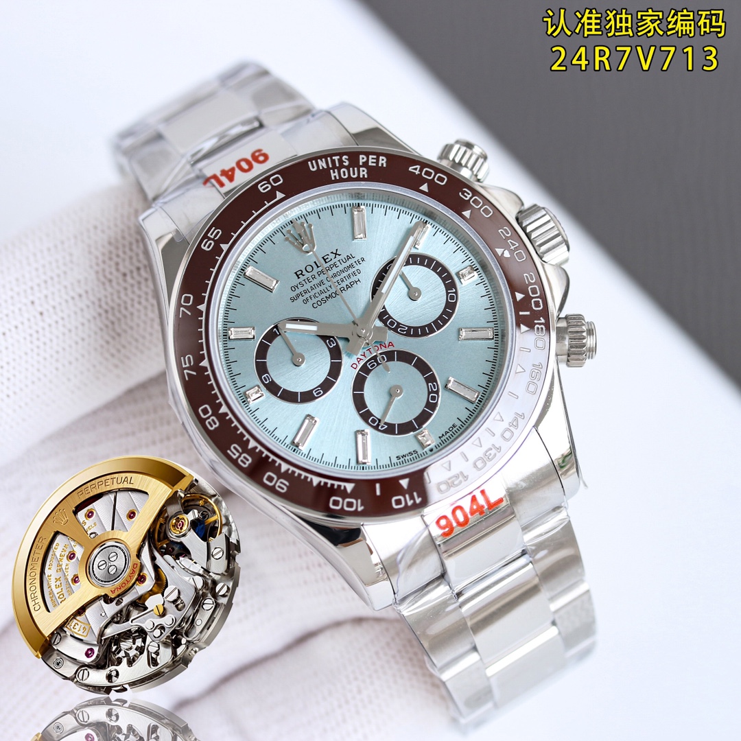 Rolex Watch Silver / Gray - watch1064 - Image 3