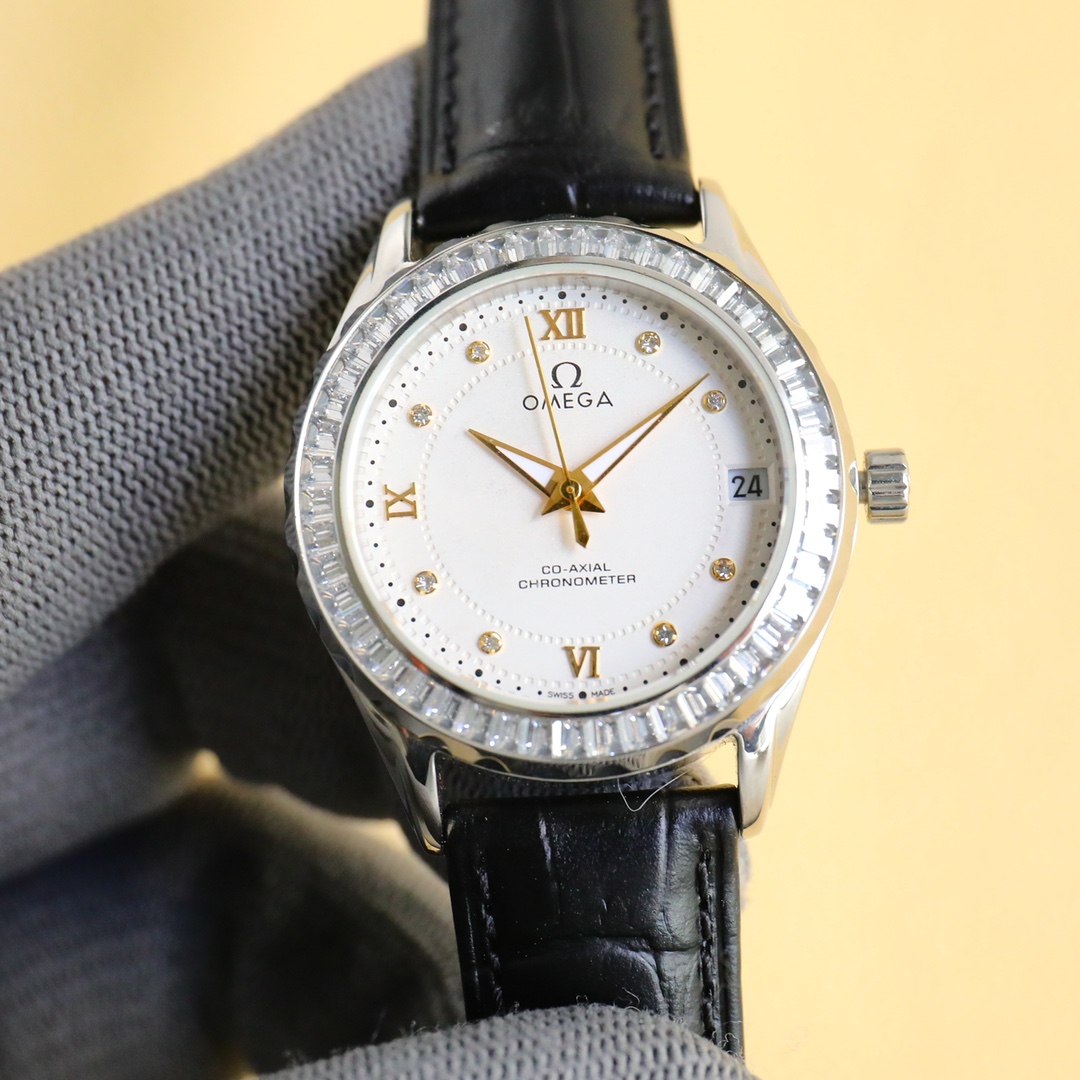 Omega Watch Silver - watch1070 - Image 3