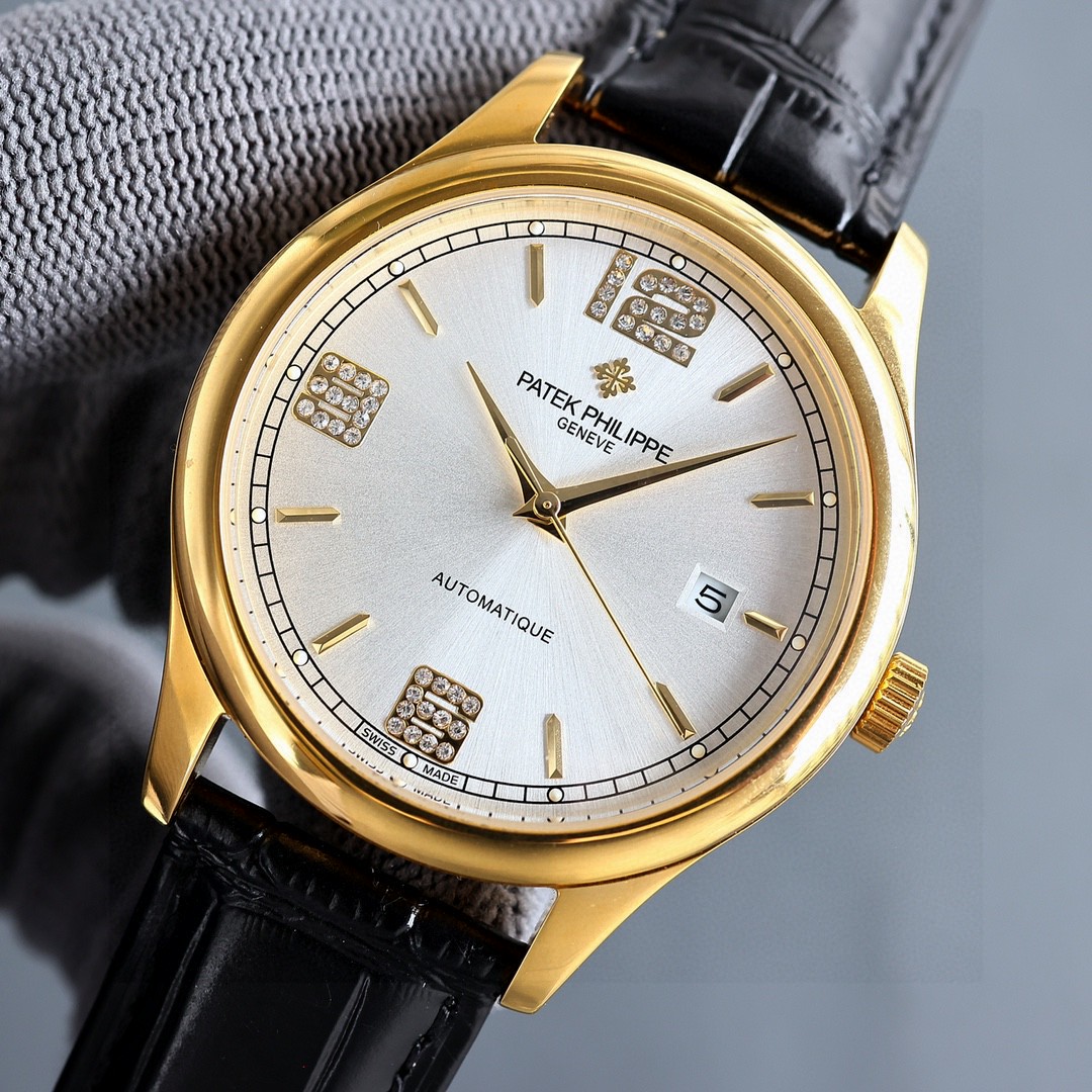 Patek Philippe Watch 40mm Silver - watch1077 - Image 3