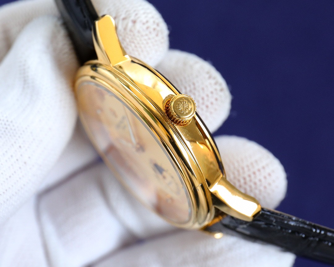 Patek Philippe Watch Rose Gold / Silver - watch1098 - Image 3
