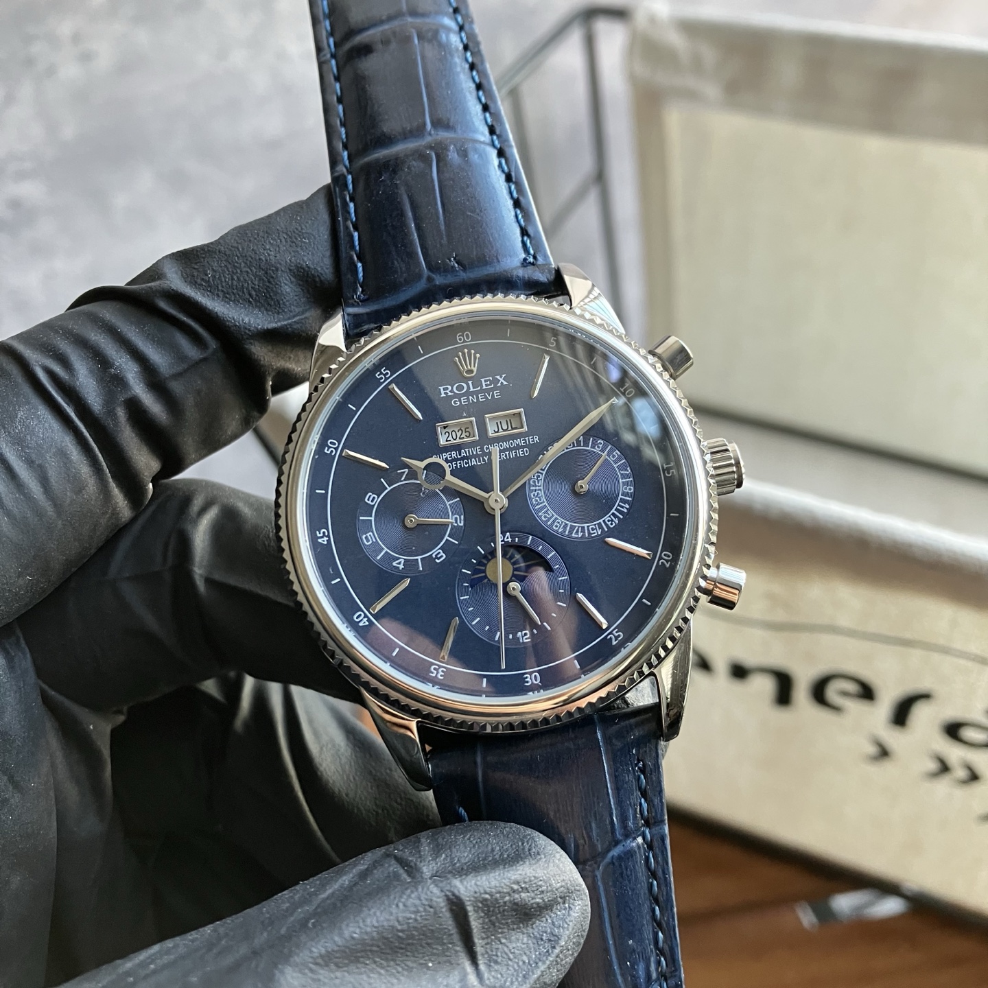 Rolex Watch 43mm Silver - watch1111 - Image 3