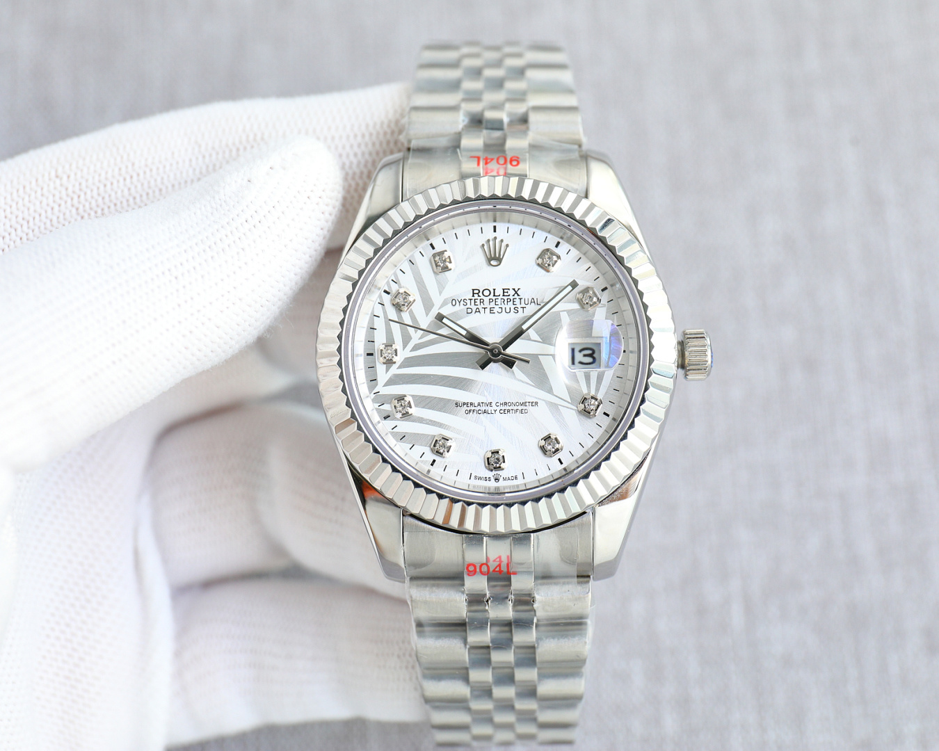Rolex Datejust 41mm White - watch1115 - Image 3