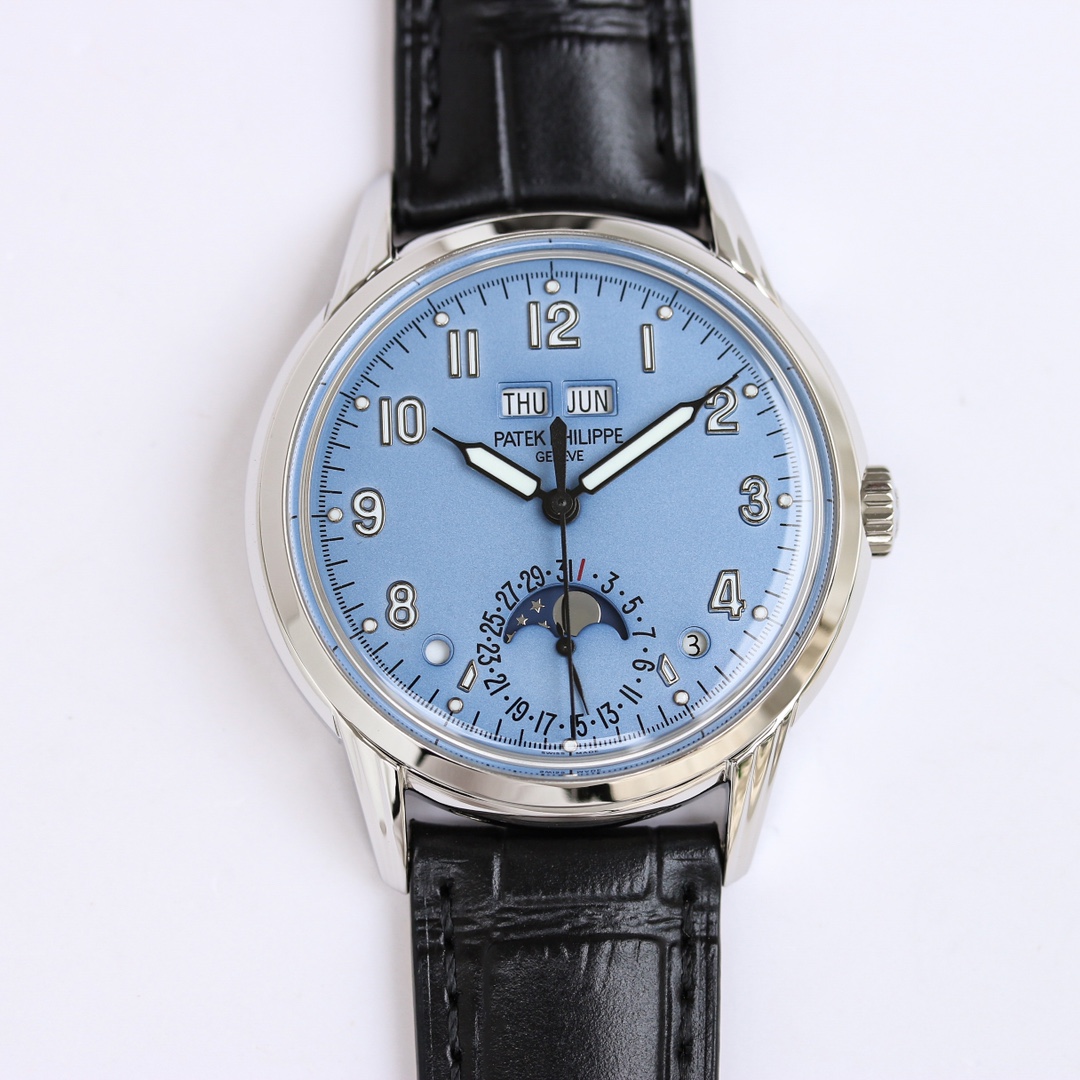 Patek Philippe Watch 40mm Silver - watch1116 - Image 3