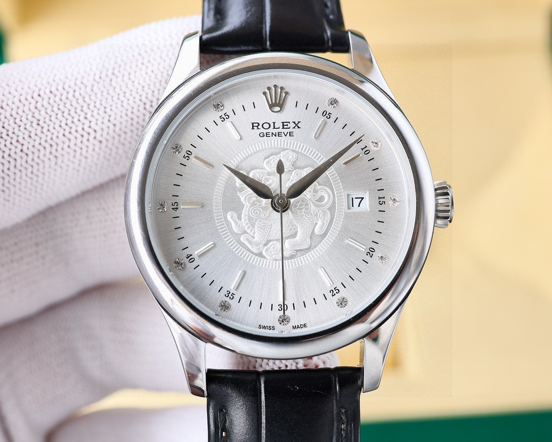 Rolex Watch 40mm Silver - watch1125 - Image 3