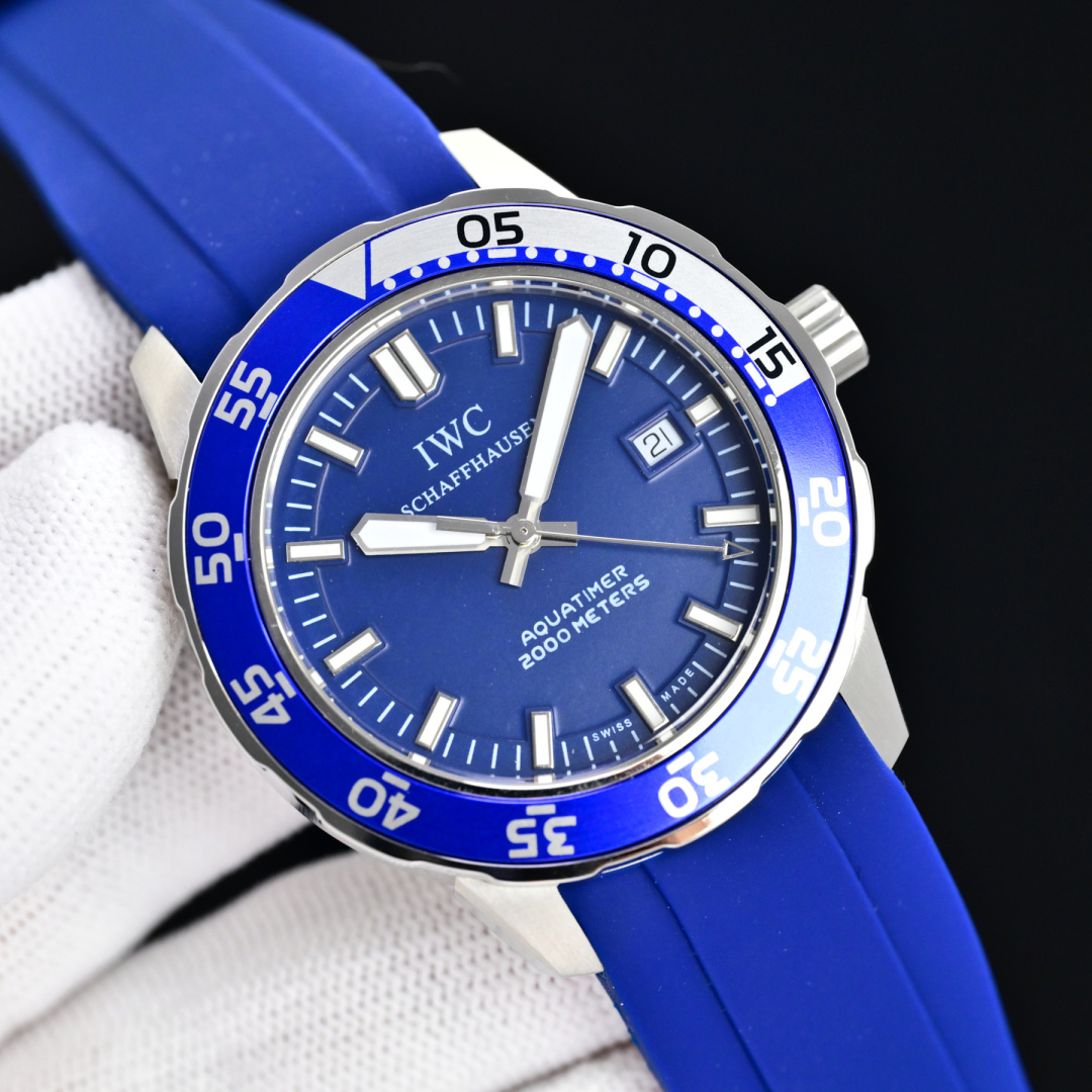 IWC Watch 44mm White / Silver - watch1126 - Image 3