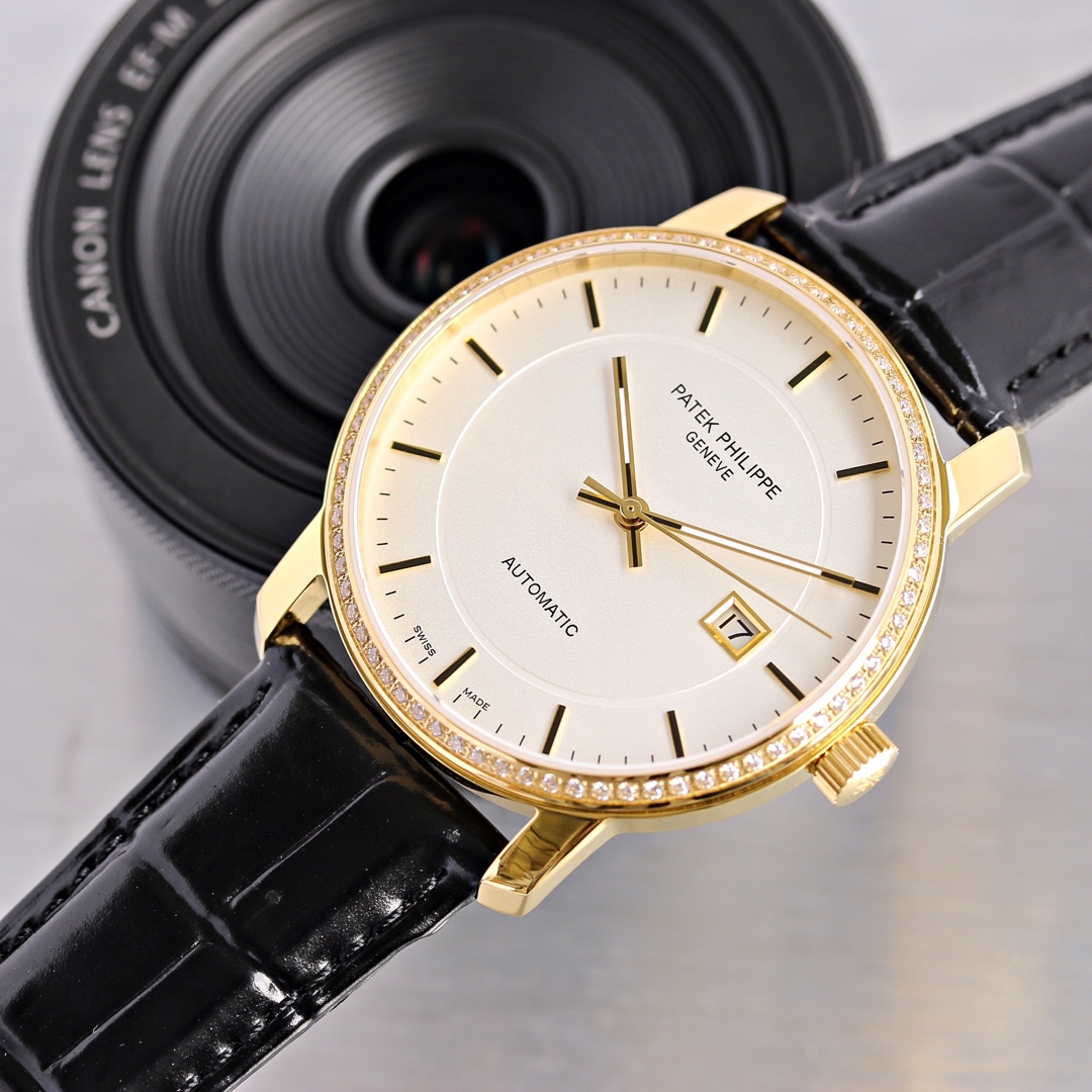 Patek Philippe Watch 41mm Silver - watch1153 - Image 3