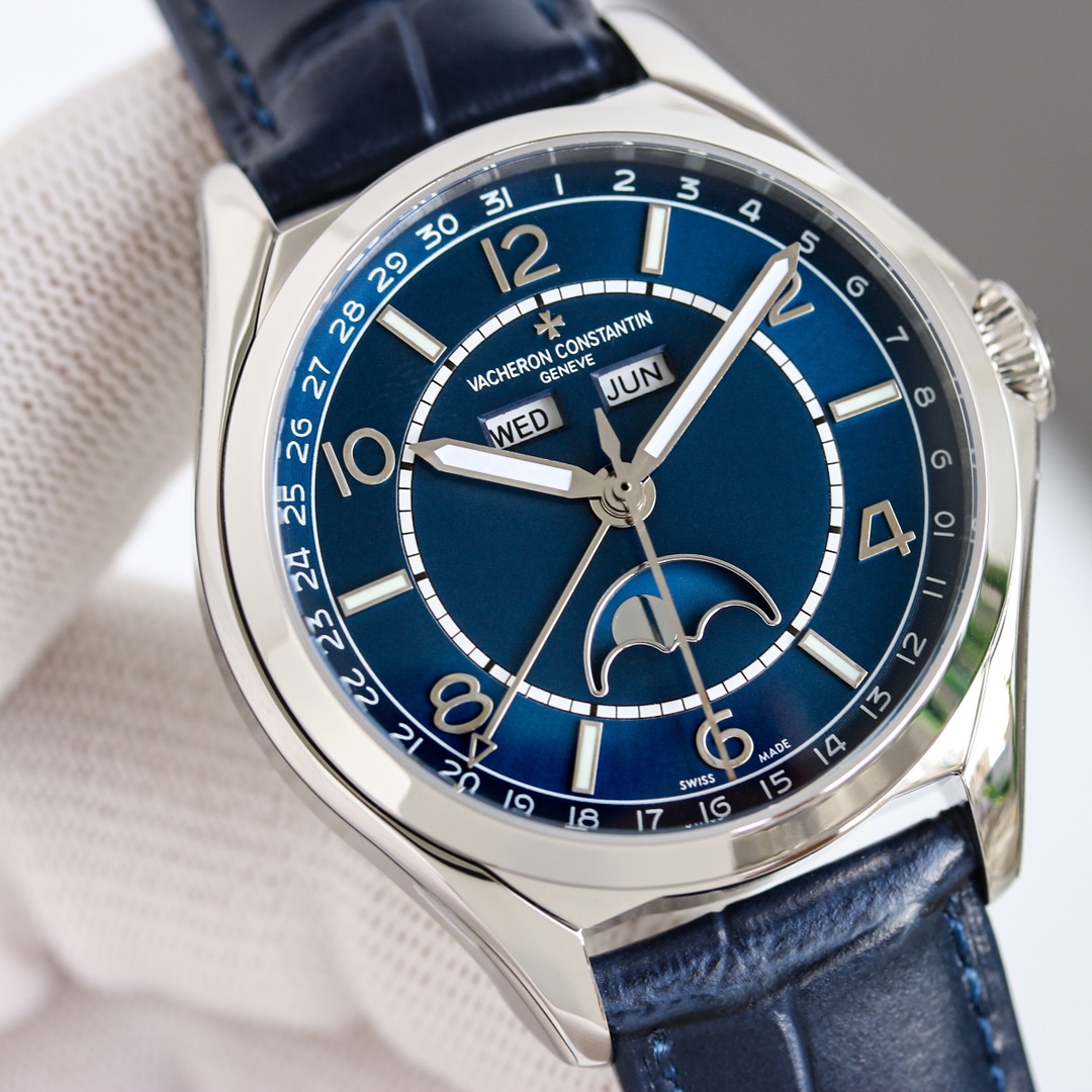 Classic Watch 40mm White / Blue - watch1178 - Image 3