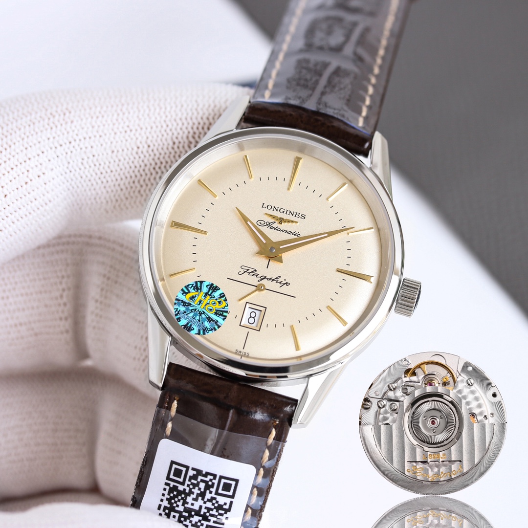 Longines Watch 38.5mm White / Gold - watch1180 - Image 3