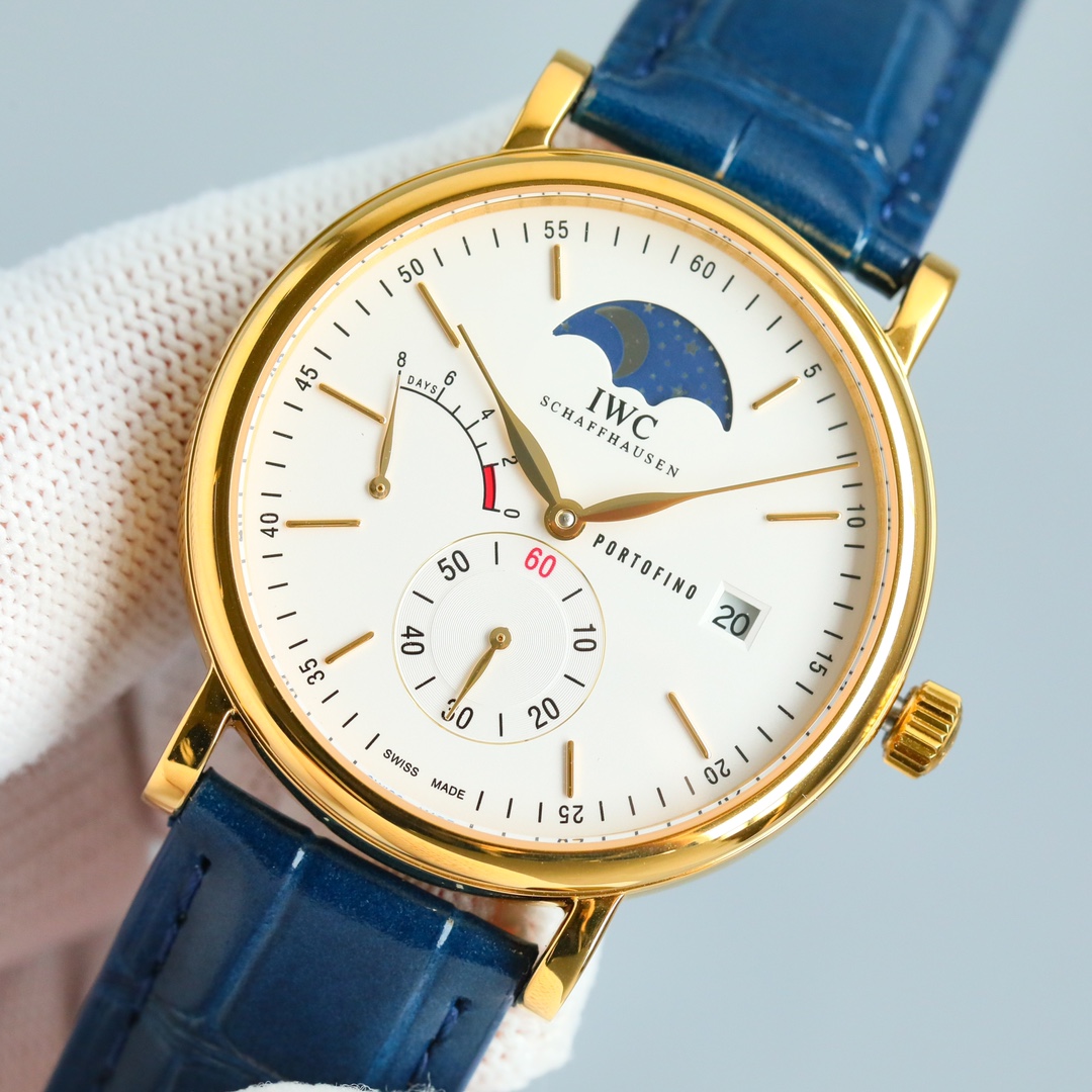 IWC Watch White / Gold - watch1184 - Image 3