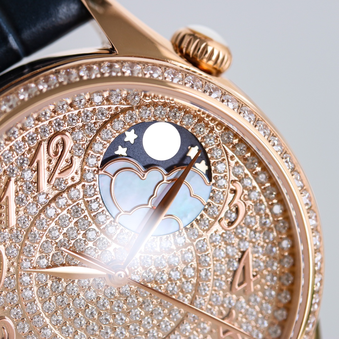 Vacheron Constantin Watch 37mm White / Rose Gold - watch1193 - Image 3