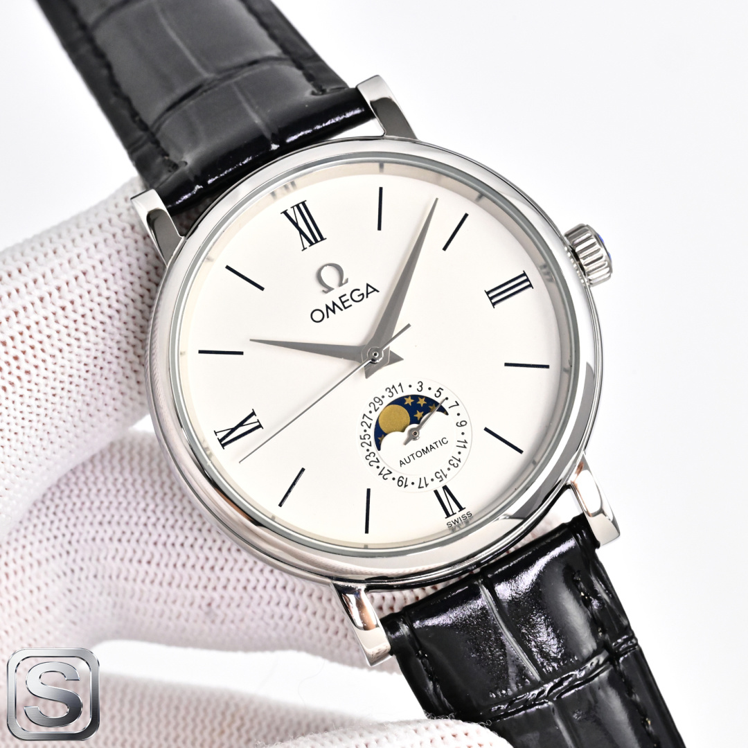 Classic Watch 40mm White / Gold - watch1196 - Image 3