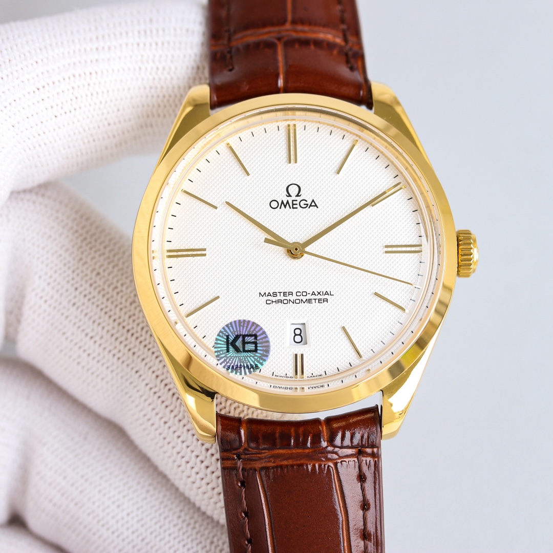Classic Watch 40mm White / Blue - watch1229 - Image 3