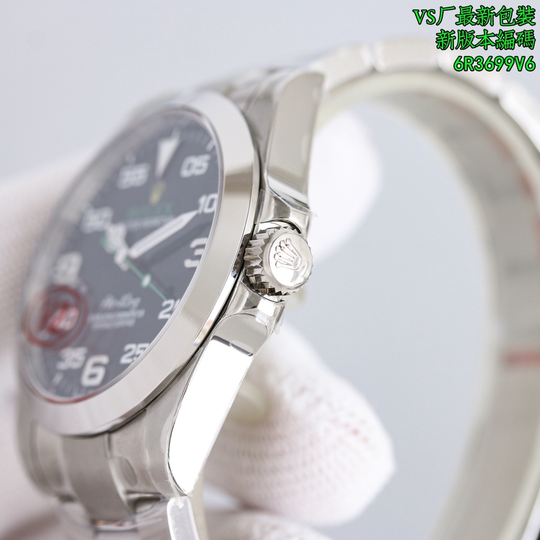 Rolex Watch 40mm Black / Green - watch1232 - Image 3
