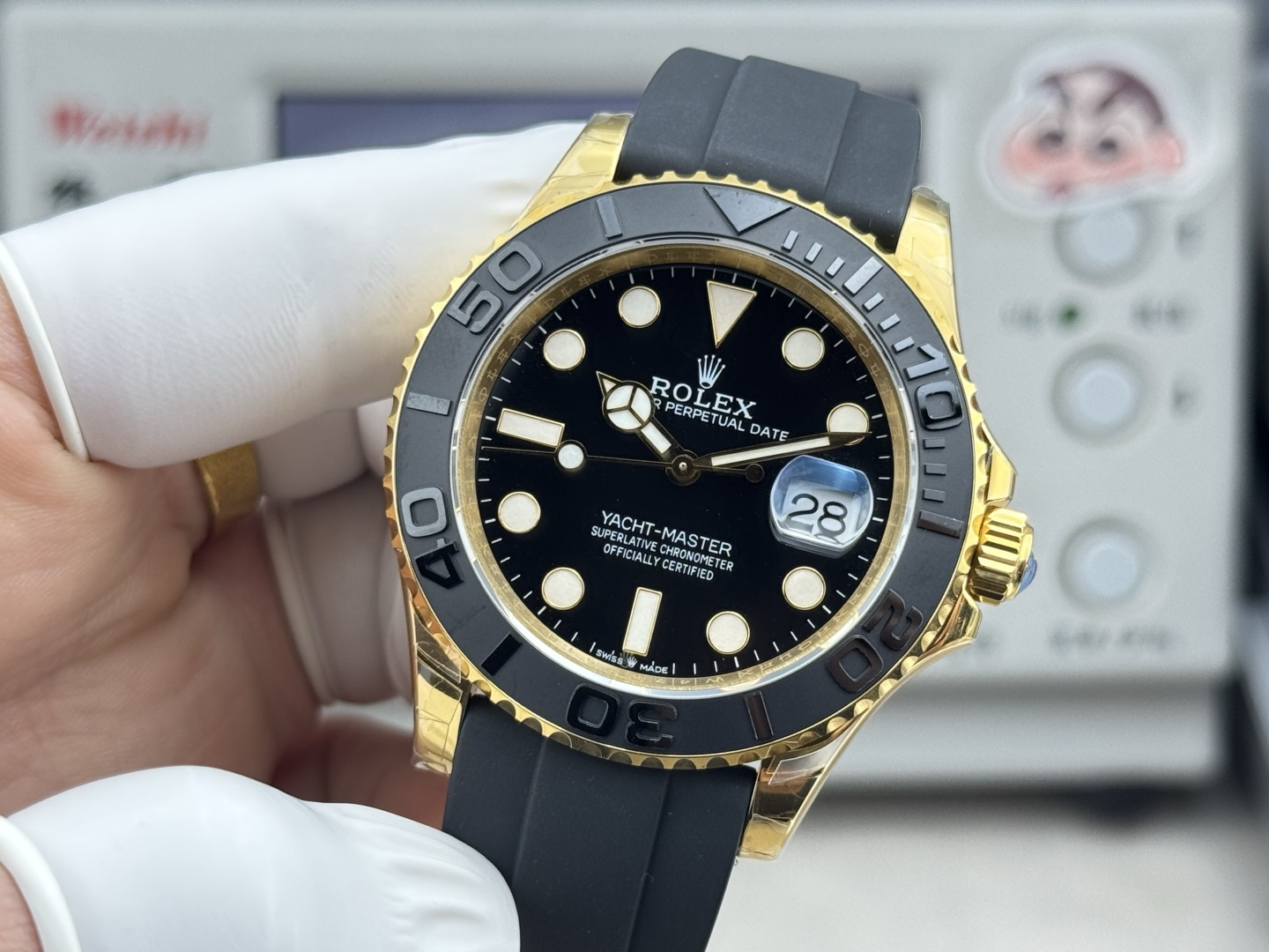 Classic Watch 42mm Gold / Silver - watch1263 - Image 3