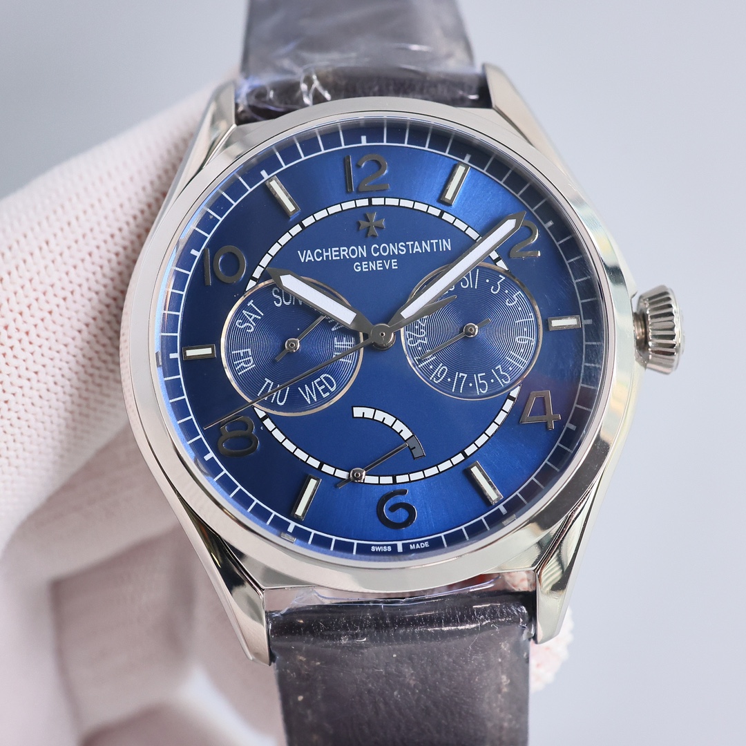 Vacheron Constantin Watch White / Rose Gold - watch1310 - Image 3