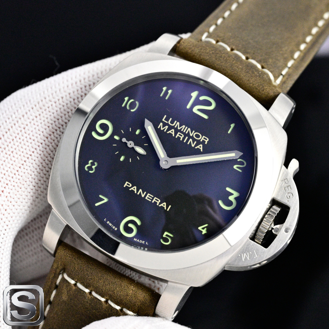 Panerai Luminor 44mm White / Rose Gold - watch1319 - Image 3