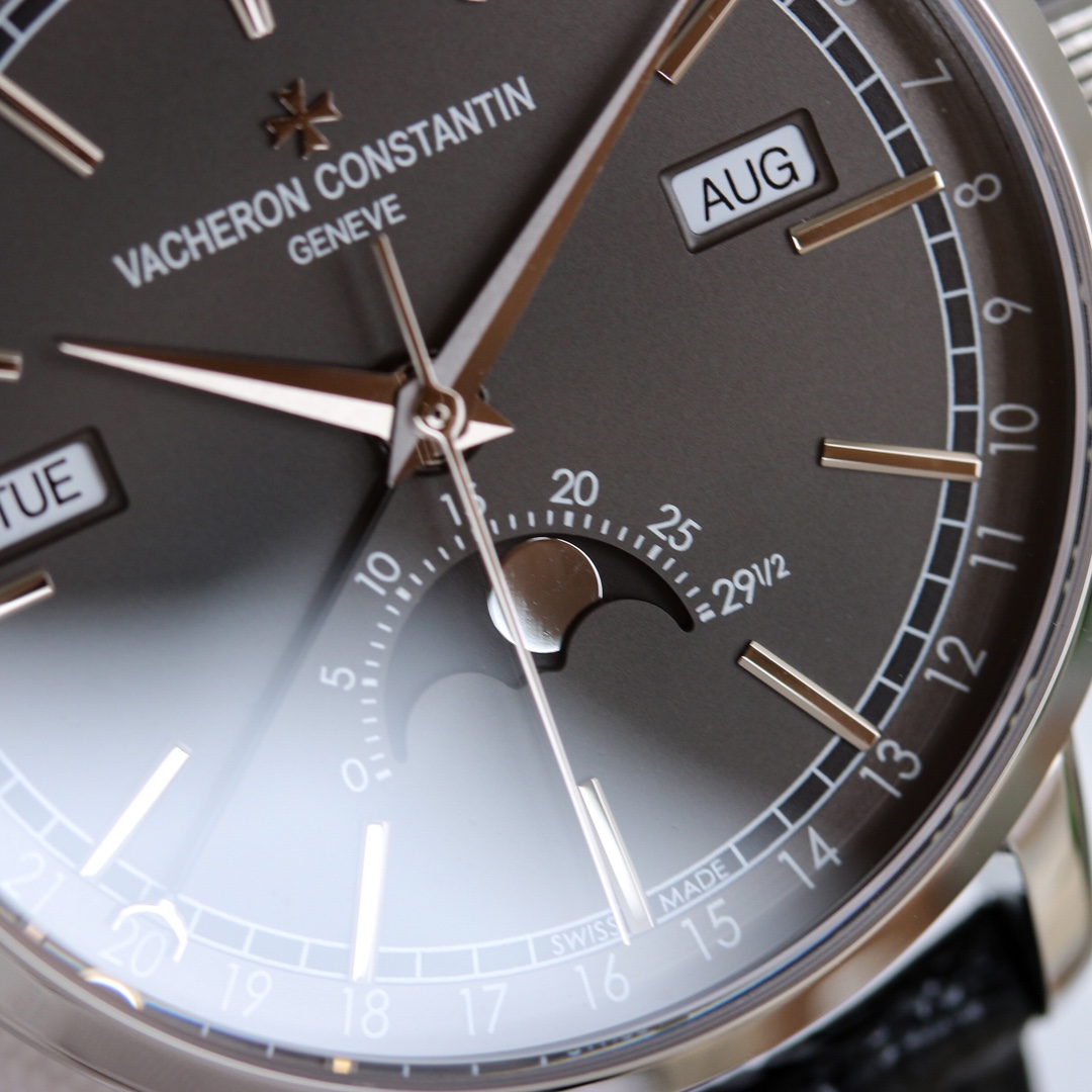 Vacheron Constantin Watch 41mm Black / White - watch1335 - Image 3