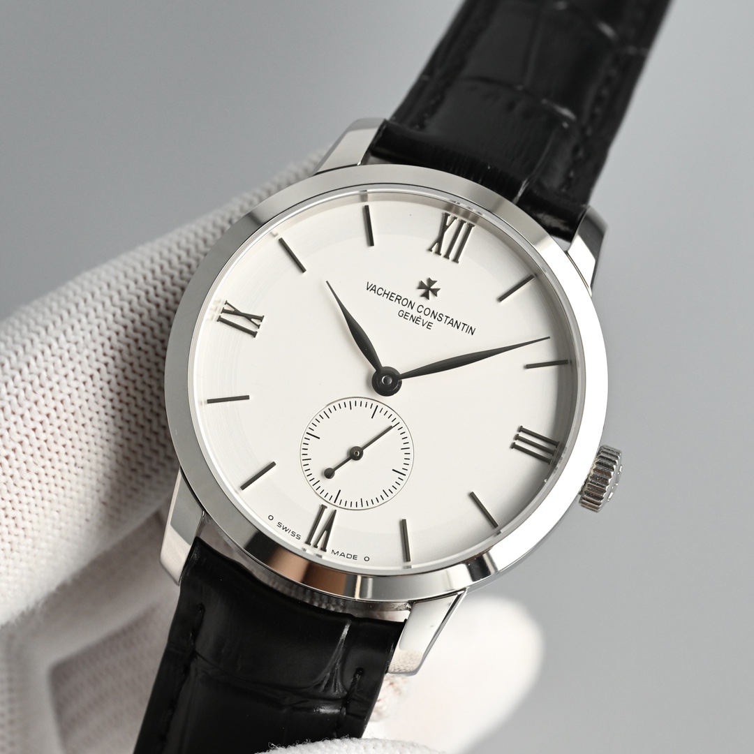 Vacheron Constantin Watch White / Rose Gold - watch1345 - Image 3