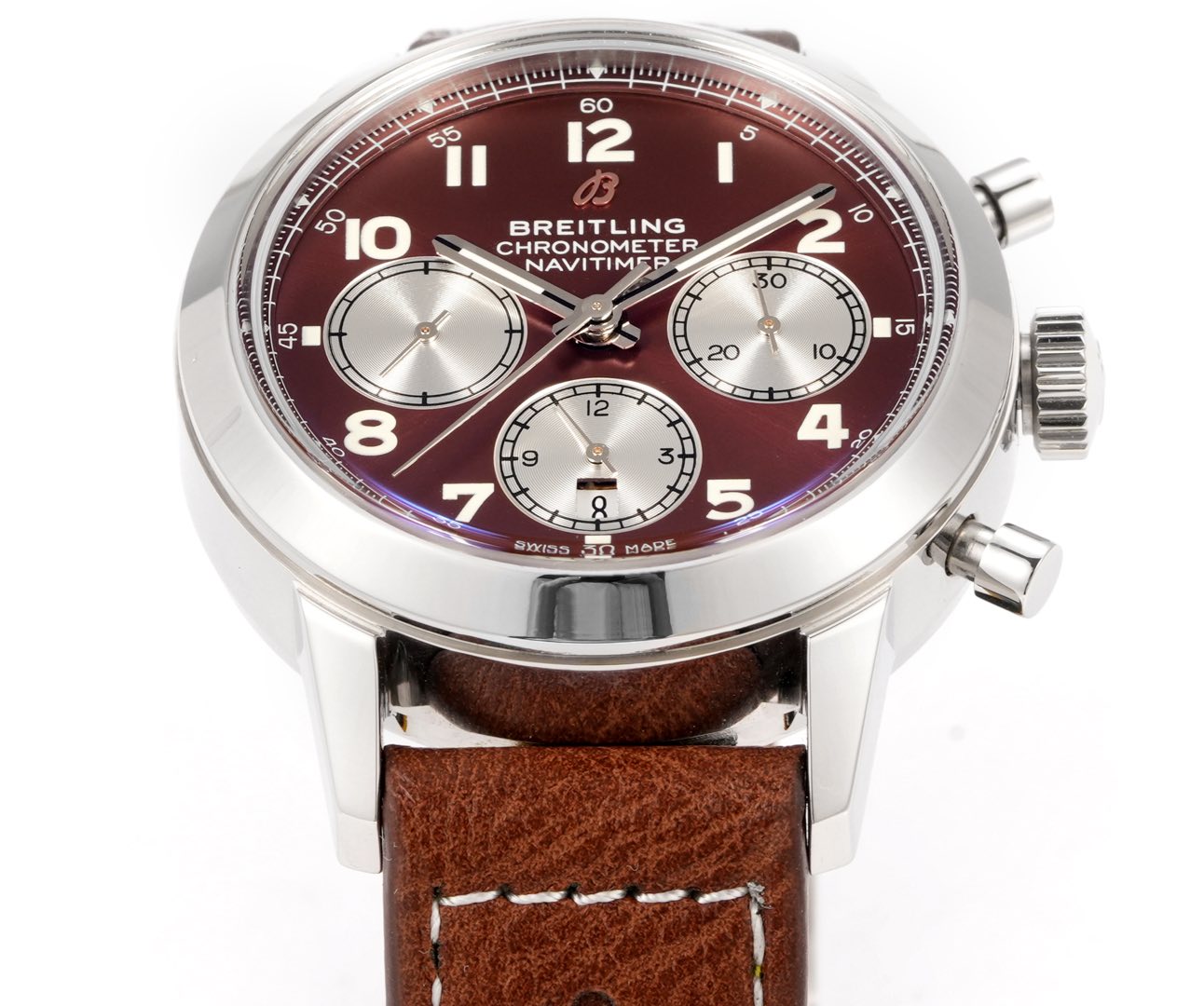 Breitling Watch 41mm Silver - watch1374 - Image 3