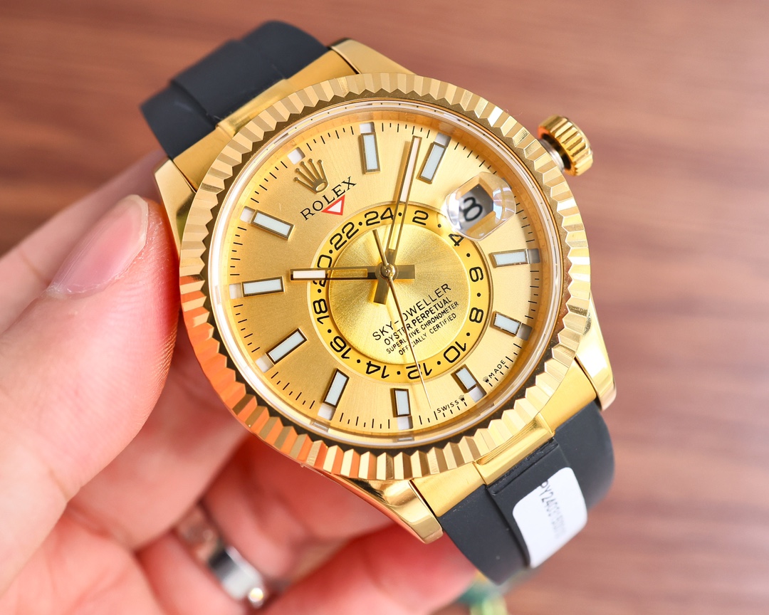 Rolex Watch 42mm Blue - watch1401 - Image 3