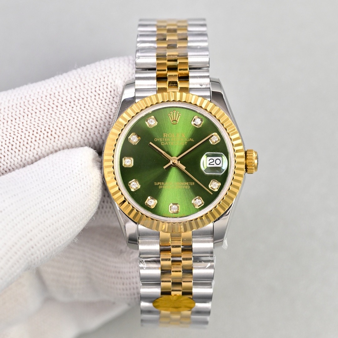 Rolex Datejust 31mm White - watch1418 - Image 3