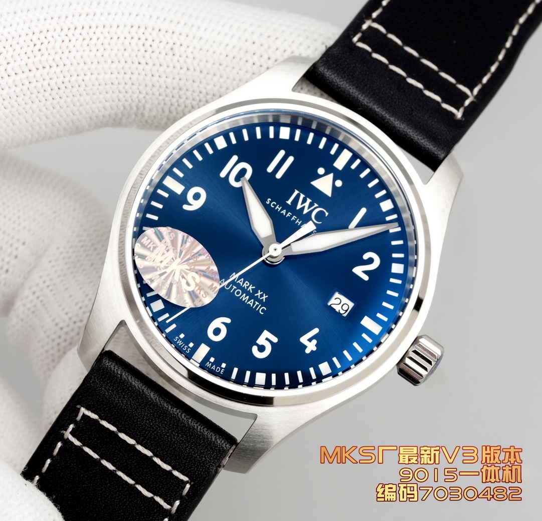 IWC Pilot Silver - watch1435 - Image 3
