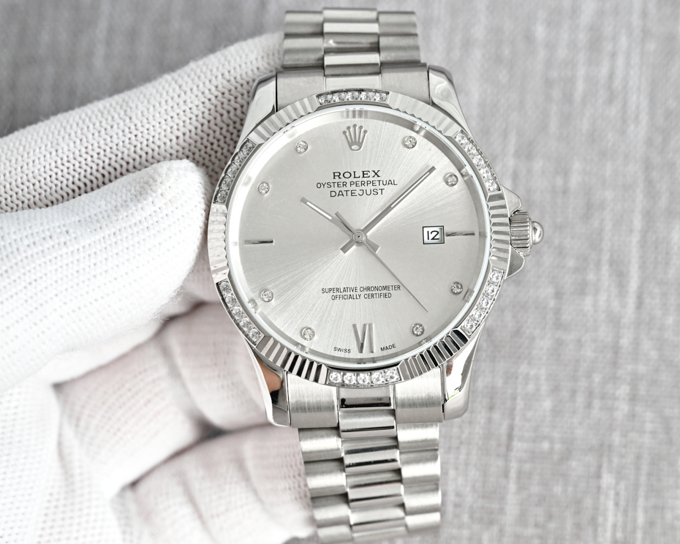 Rolex Watch 32mm White / Gold - watch1443 - Image 3