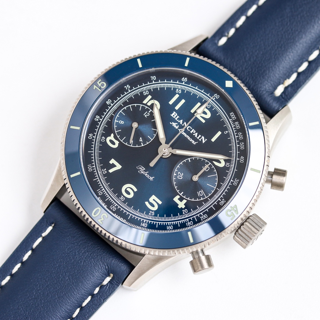 Blancpain Watch 42.5mm Blue - watch1446 - Image 3