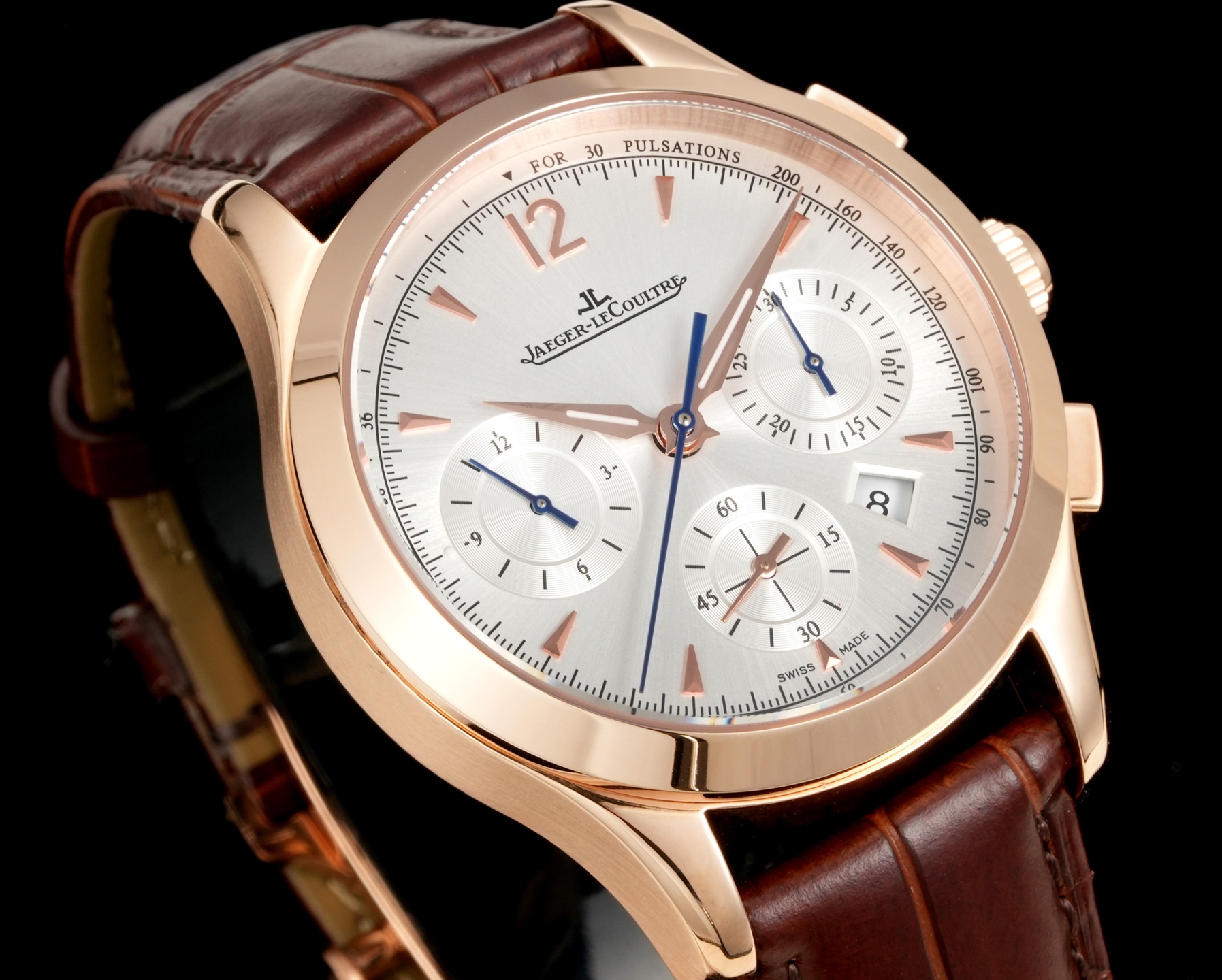 Jaeger-LeCoultre Watch 40mm White / Rose Gold - watch1452 - Image 3