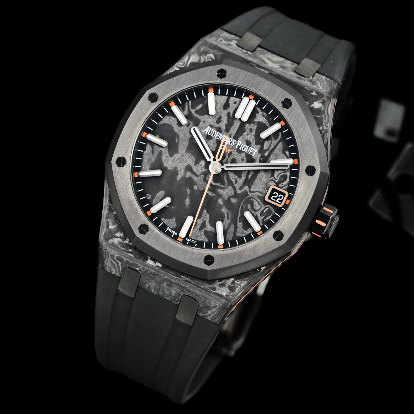 Audemars Piguet Royal Oak 41mm Black - watch1454 - Image 3
