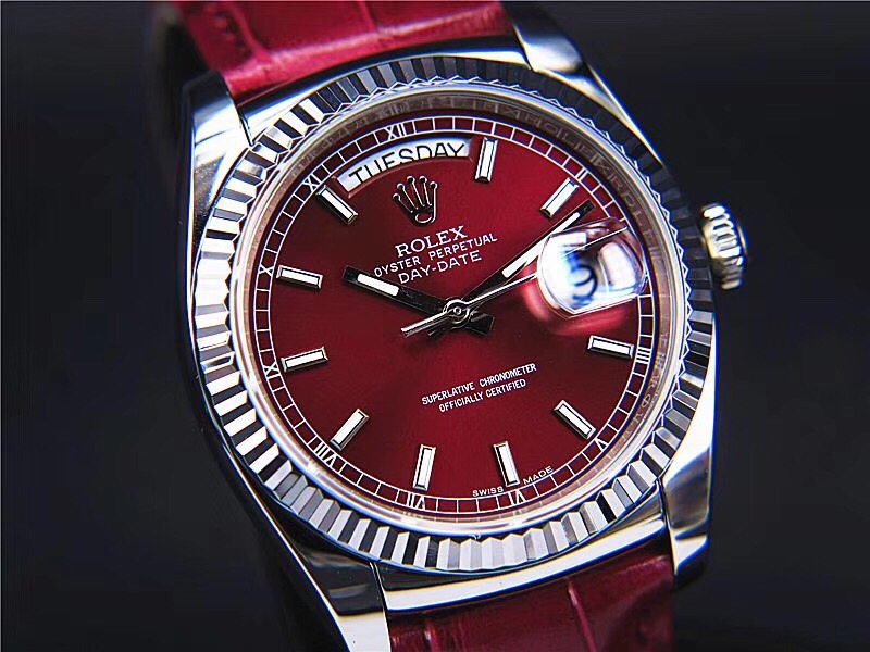 Rolex Day-Date 36mm Silver - watch1455 - Image 3