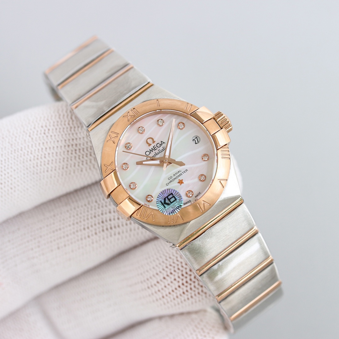 Omega Constellation Blue - watch1459 - Image 3