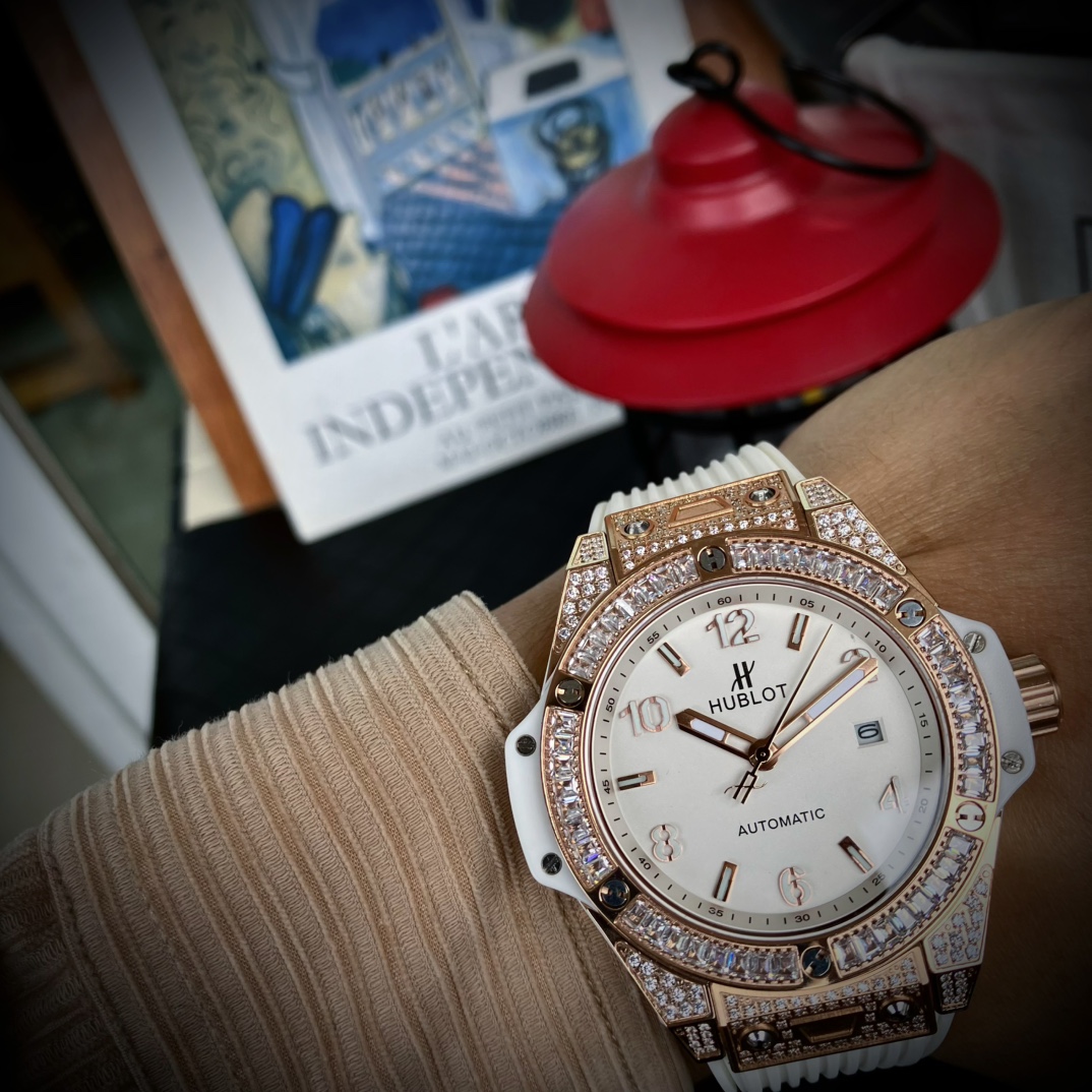 Hublot Big Bang 43mm White / Silver - watch1521 - Image 3