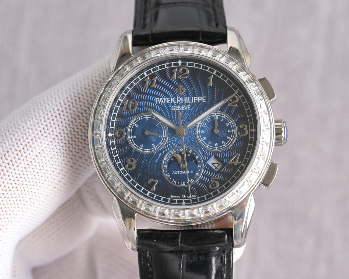 Patek Philippe Watch 40mm White / Gold - watch1523 - Image 3
