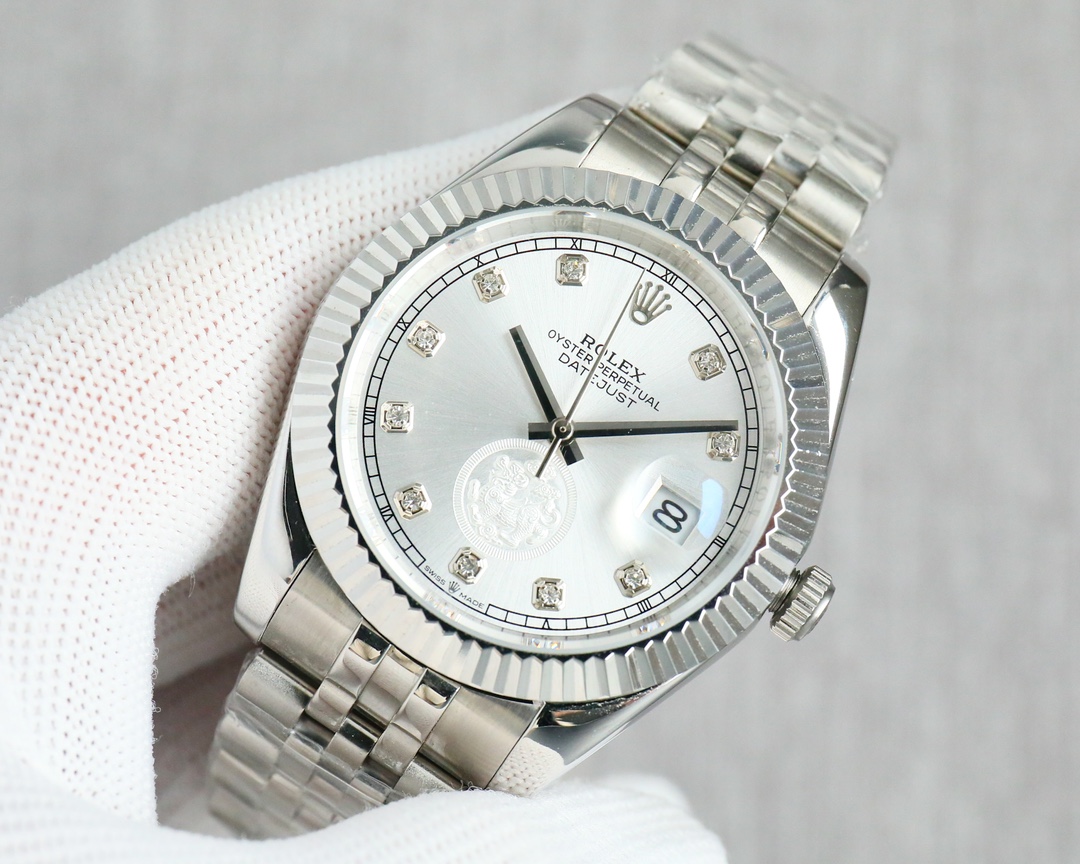 Rolex Datejust 41mm Silver - watch1524 - Image 3