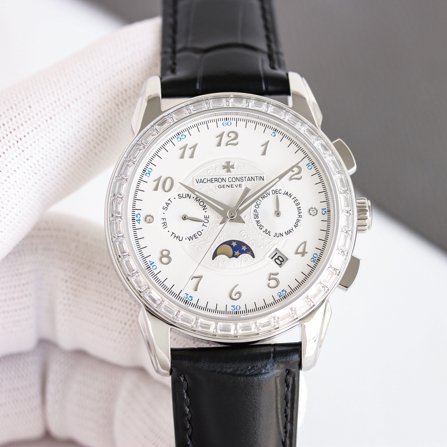 Vacheron Constantin Watch 42mm White / Gold - watch1558 - Image 3