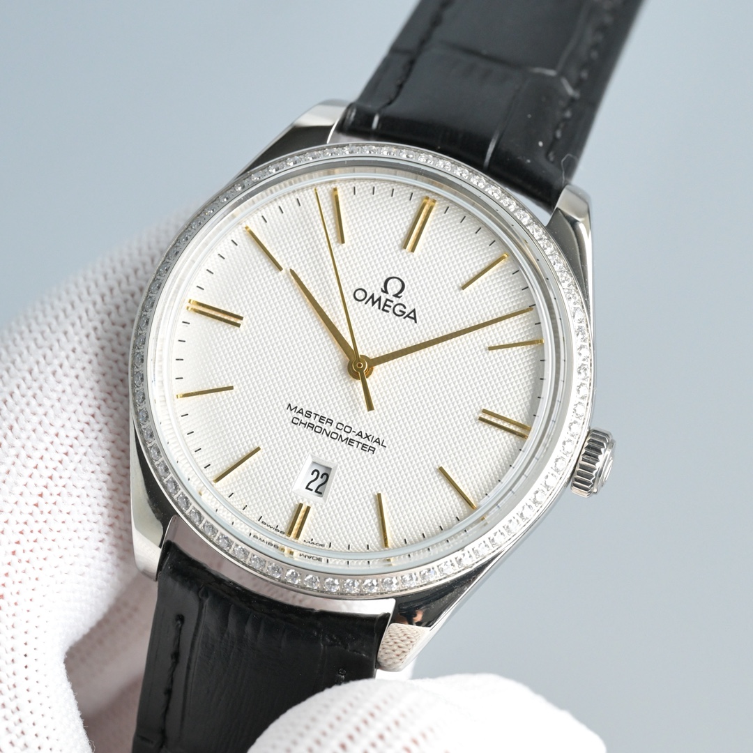 Classic Watch 40mm White / Blue - watch1566 - Image 3