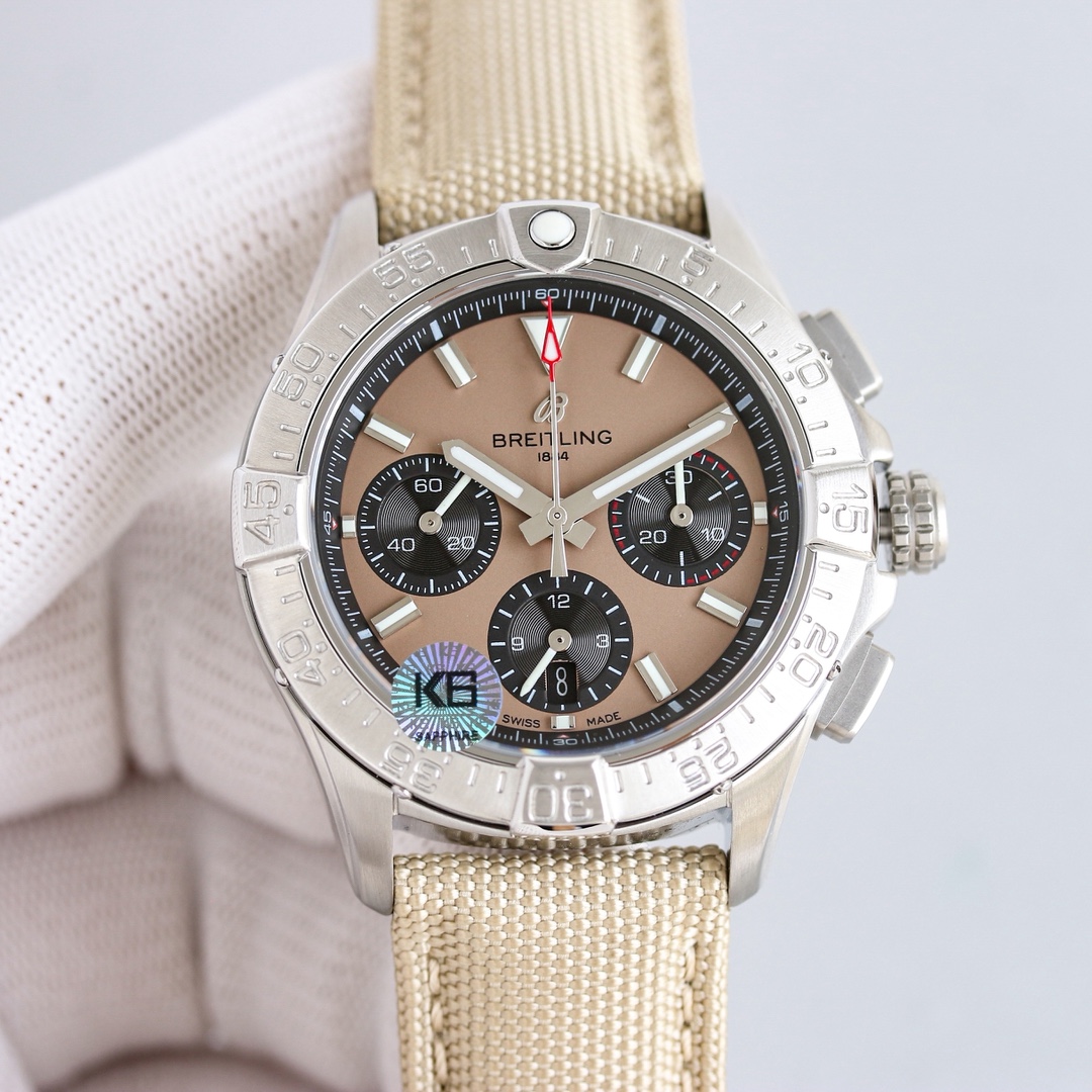 Breitling Watch 44mm White / Silver - watch1567 - Image 3