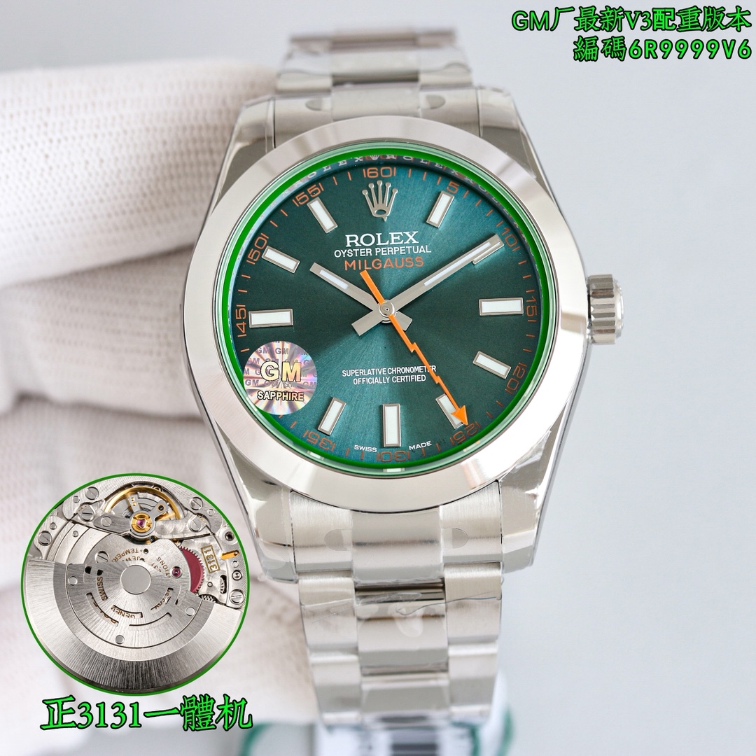 Rolex Datejust 40mm White / Blue - watch1568 - Image 3