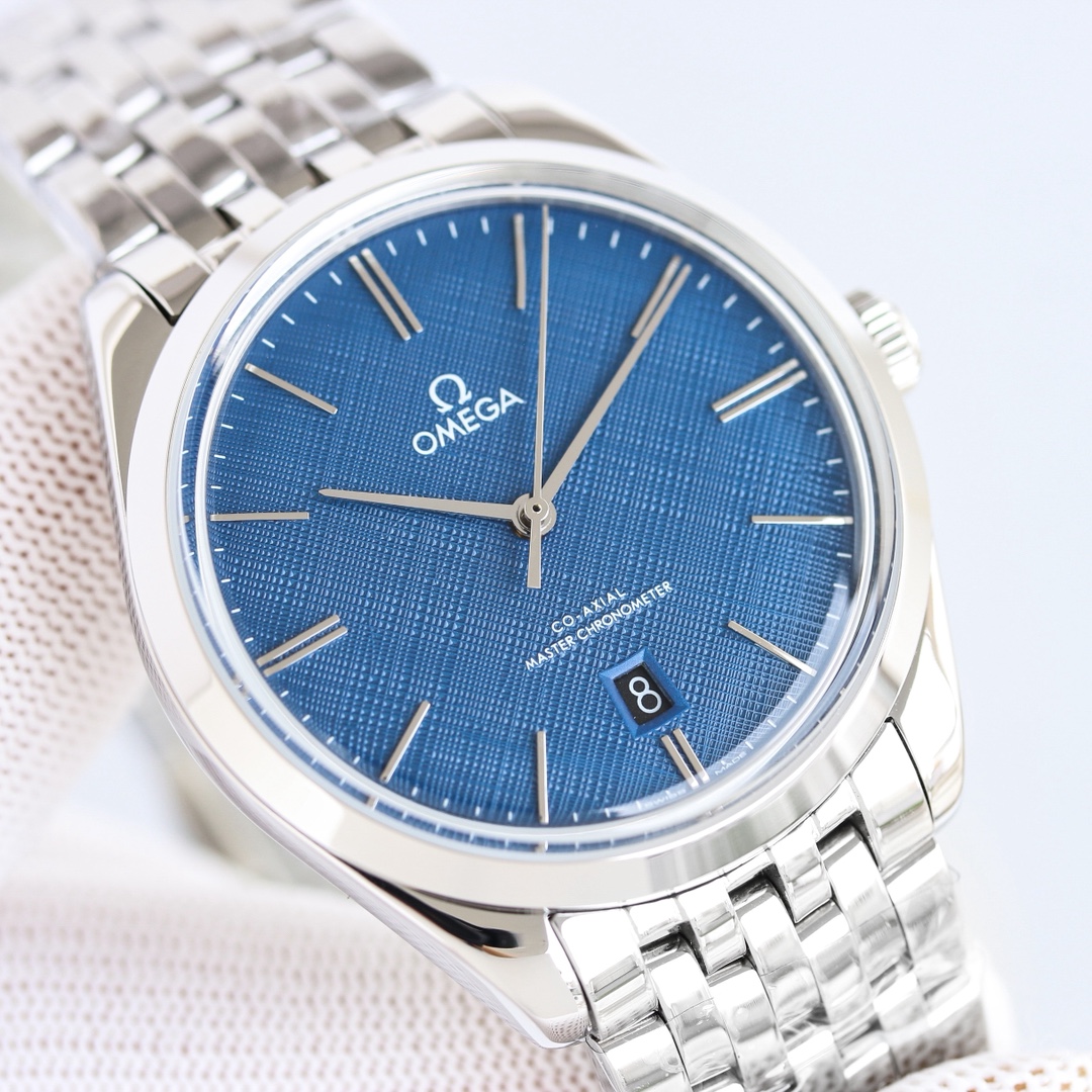 Classic Watch 40mm Blue / Silver - watch1589 - Image 3