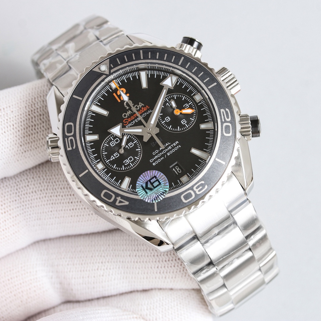 Omega Seamaster 45.5mm Silver - watch1631 - Image 3
