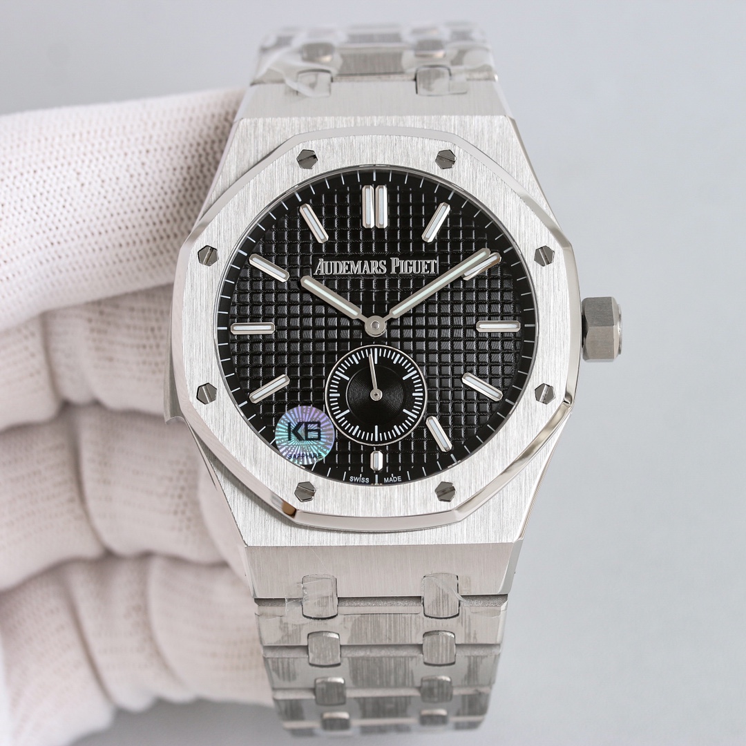 Audemars Piguet Royal Oak Silver - watch1645 - Image 3