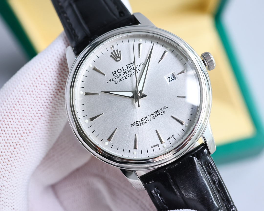 Classic Watch Silver - watch1703 - Image 3