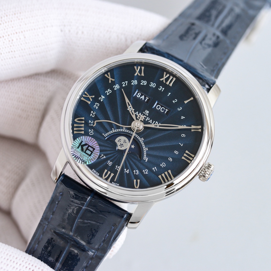 Blancpain Watch White / Rose Gold - watch1704 - Image 3
