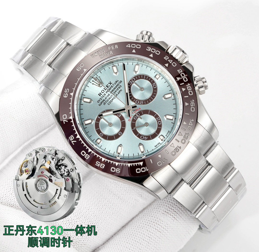 Rolex Daytona Black / White - watch1736 - Image 3