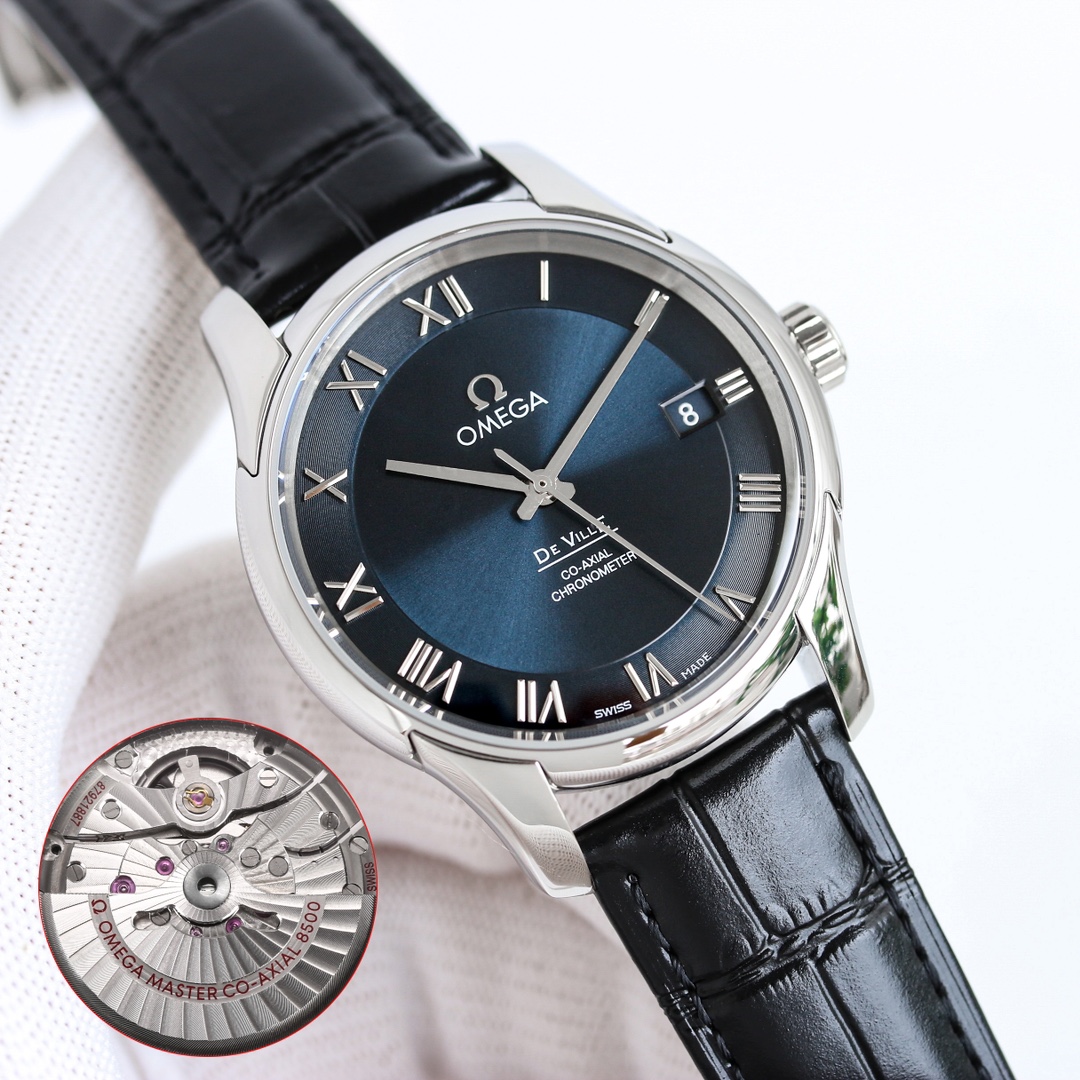 Omega Watch 41mm White / Gold - watch1740 - Image 3