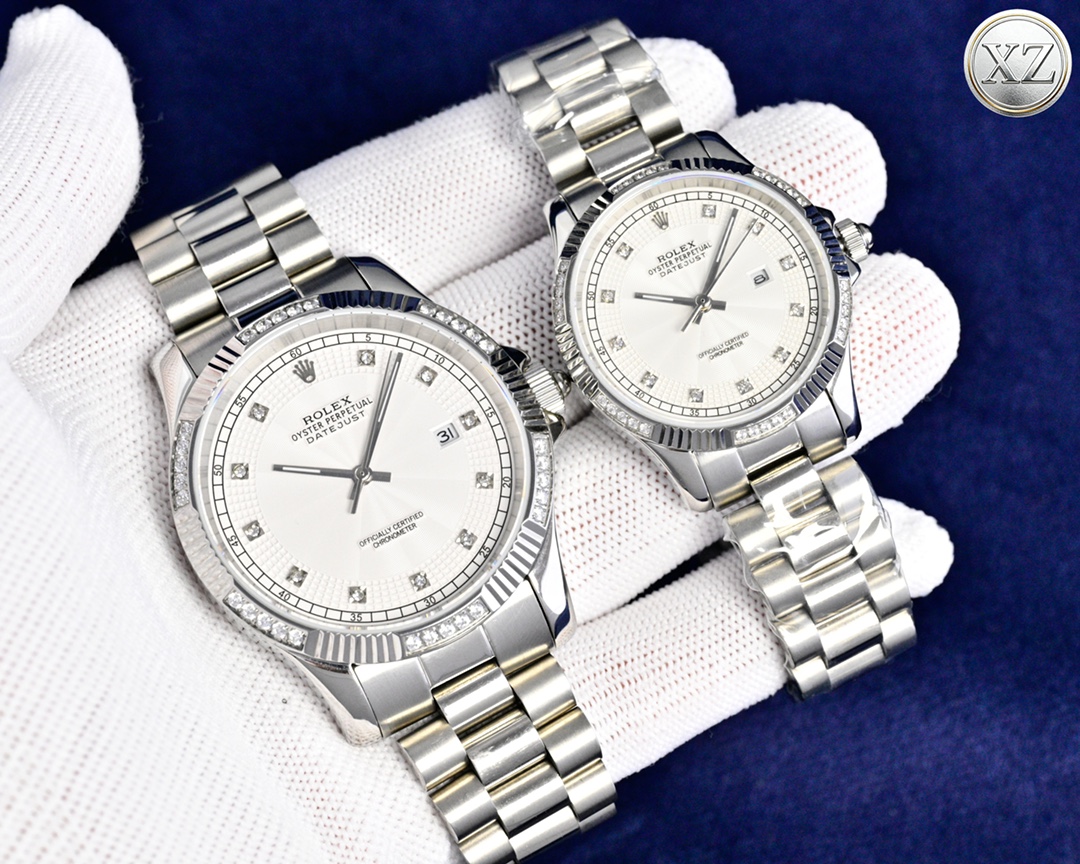 Classic Watch White / Gold - watch1775 - Image 3